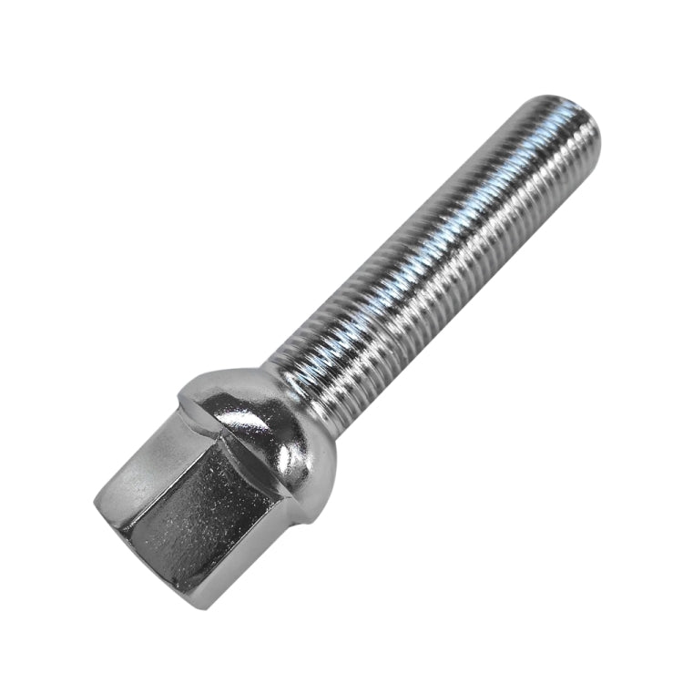 [US Warehouse] 2 PCS 20mm 5x112PCD 57.1CB 14x1.5 Thread Spacers with 10 PCS Radius Bolts for Audi / VW / Skoda Seat