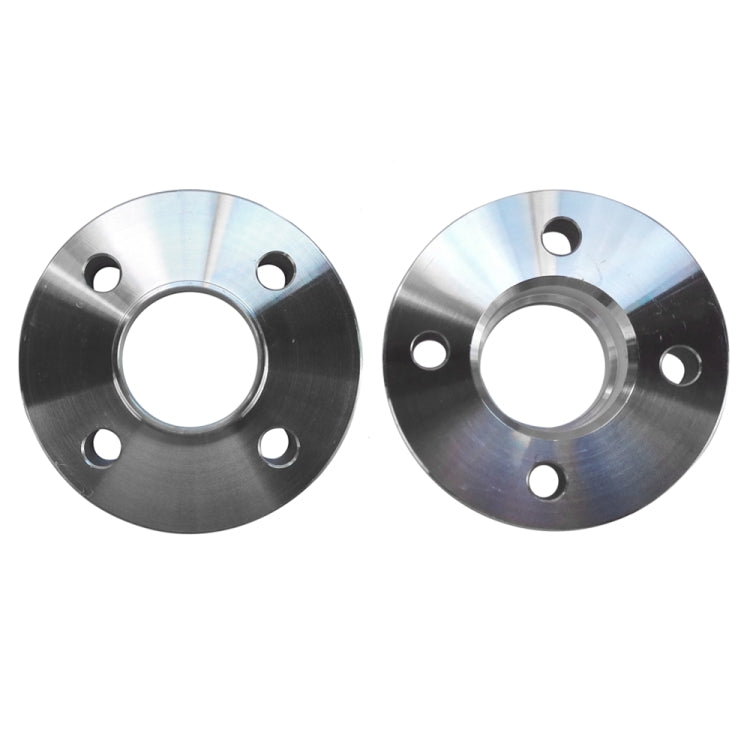 [US Warehouse] 2 PCS 15mm 4x100 PCD 60.1CB Thread 12x1.5 Spacers with 8 PCS Radius Bolts for Clio / Megane / Laguna / Nissan