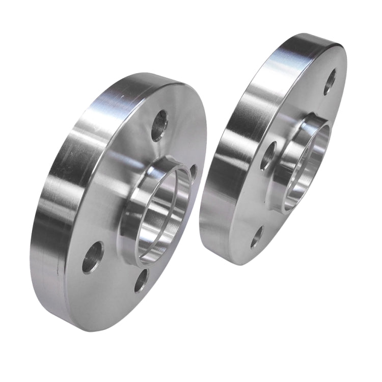 [US Warehouse] 2 PCS 15mm 4x100 PCD 60.1CB Thread 12x1.5 Spacers with 8 PCS Radius Bolts for Clio / Megane / Laguna / Nissan