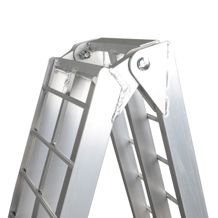 [US Warehouse] 2 PCS 7.5FT Three-section Foldable Aluminum Arched ATV UTV Ramps