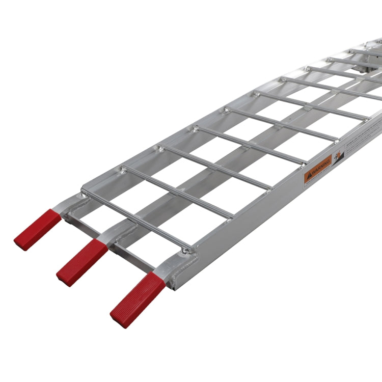 [US Warehouse] 2 PCS 7.5FT Three-section Foldable Aluminum Arched ATV UTV Ramps