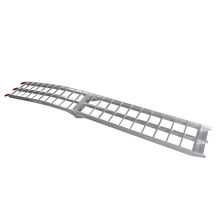 [US Warehouse] 7.5FT Three-section Foldable Aluminum Arched ATV UTV Ramps