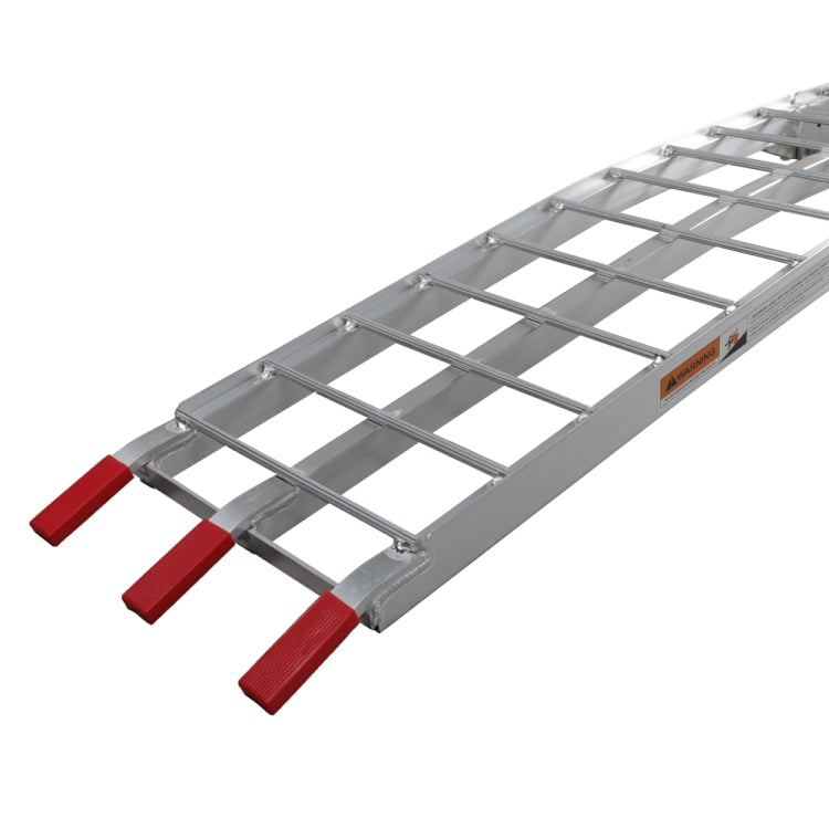 [US Warehouse] 7.5FT Three-section Foldable Aluminum Arched ATV UTV Ramps