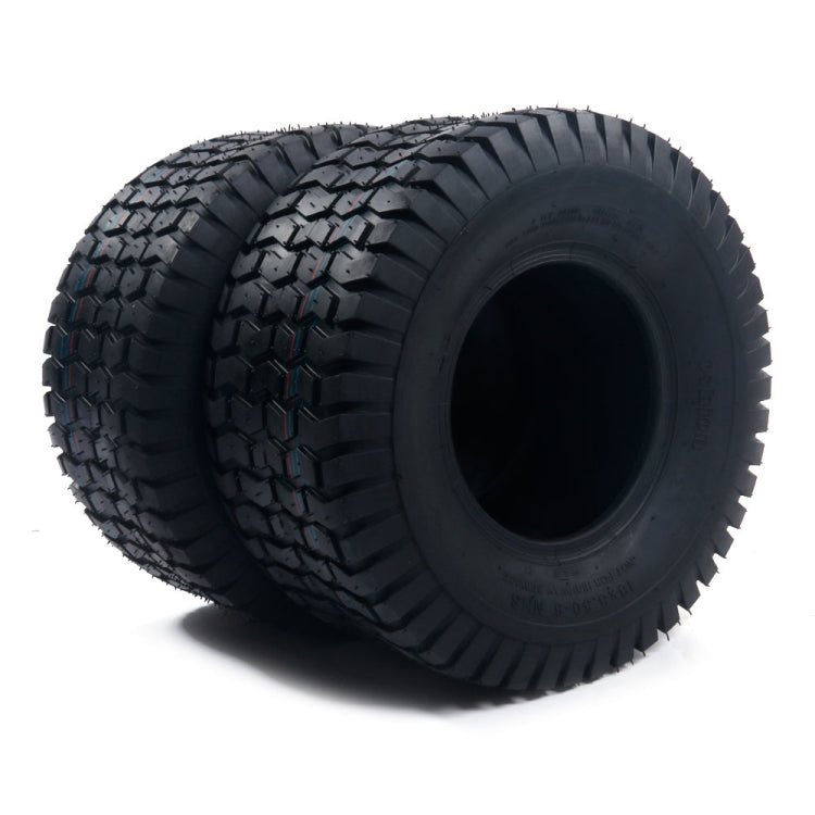 [US Warehouse] 2 PCS 24x12-12 6PR P512 Heavy Duty Turf Master Lawn Mower Replacement Tires