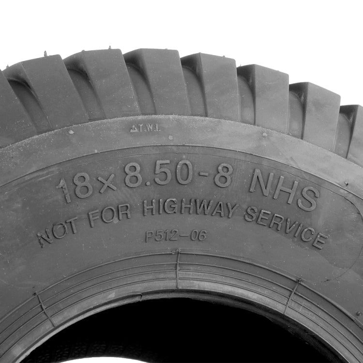 [US Warehouse] 2 PCS 18x8.5-8 4PR P512 Lawn Mower Golf Cart Turf Replacement Tires