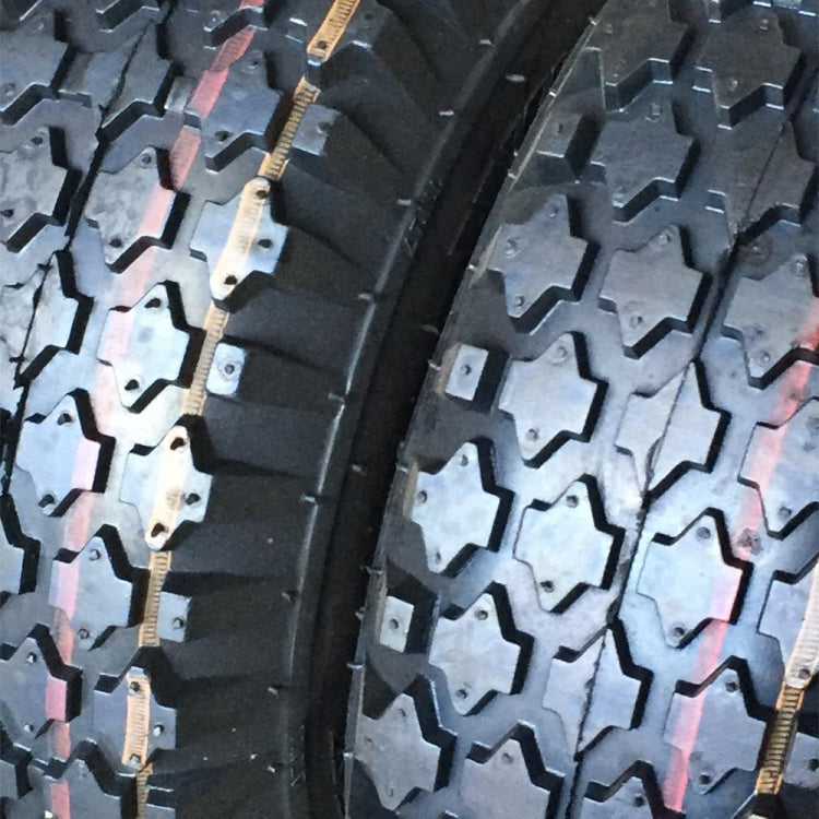 [US Warehouse] 2 PCS 4.10/3.50-4 2PR P605 Turf Lawn Mower Replacement Tires