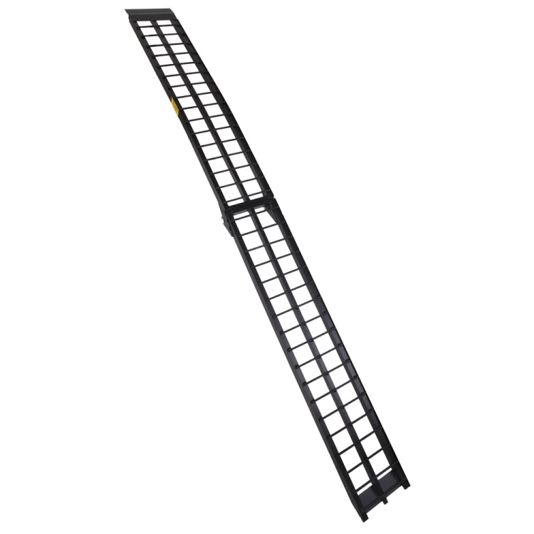 [US Warehouse] 10FT Portable Aluminum Loading Ramp Dirtbike Motorcycle Truck Single Ramp