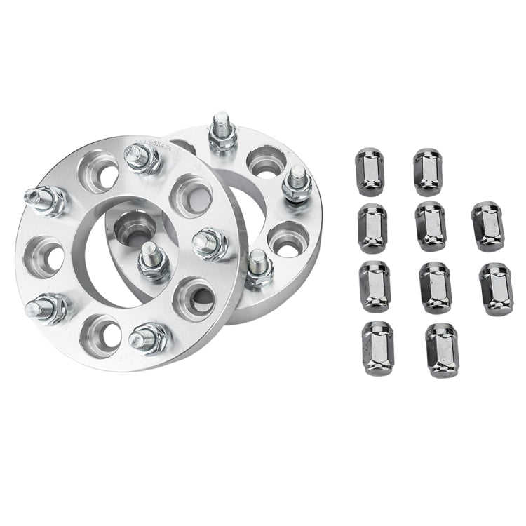 [US Warehouse] 2 PCS 2 inch 8 Lug 8x6.5 Hub Centric Wheel Adapters for Dodge Ram 2500 3500 / Ford F-250