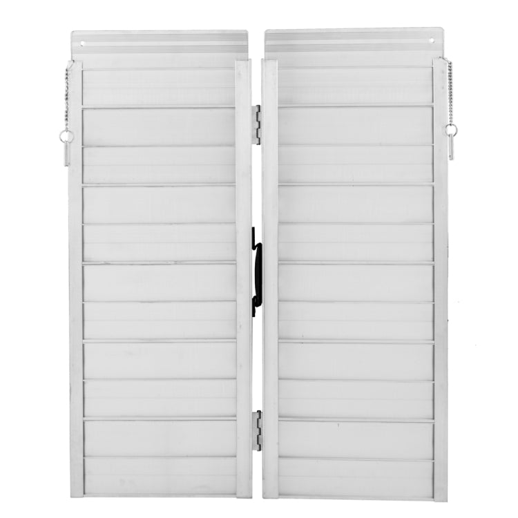 [US Warehouse] 3FT Adjustable Folding Non-Slip Aluminum Wheelchair Scooter Telescoping Mobility Ramp