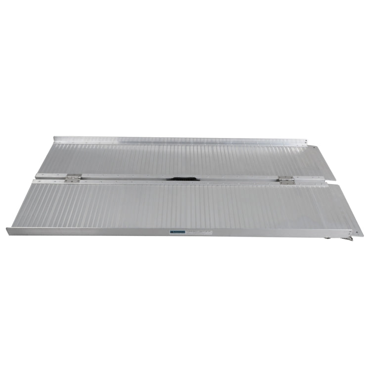 [US Warehouse] 5FT Portable Two-section Folding Aluminum Wheelchair Ramp