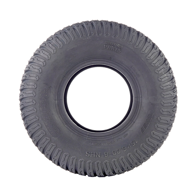 [US Warehouse] 2 PCS 15x6.00-6 4PR P332 Turf Lawn Mower Tractor Replacement Tubeless Tires