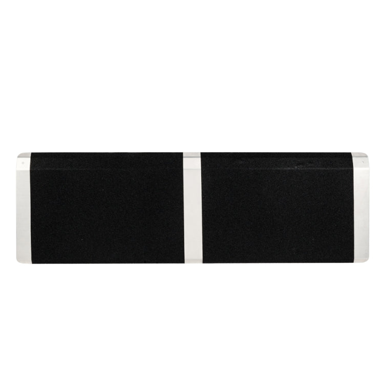 [US Warehouse] 10x32 inch Portable Anti-slip Home Door Aluminum Wheelchair Threshold Ramp