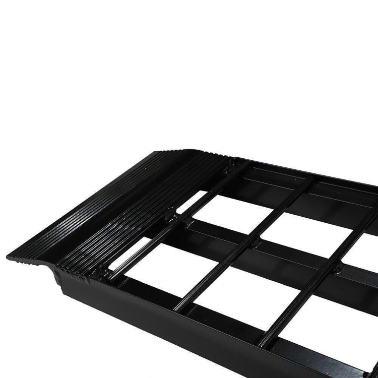 [US Warehouse] 2 PCS 9FT Portable Folding Aluminum ATV Truck Trailer Loading Ramp