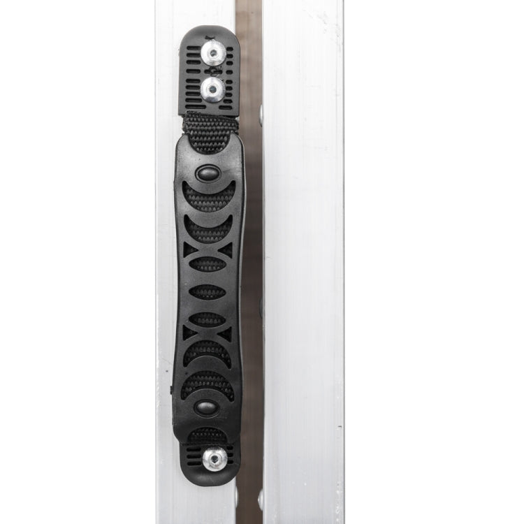 [US Warehouse] 4FT Portable Two-section Folding Aluminum Wheelchair Scooter Mobility Ramp