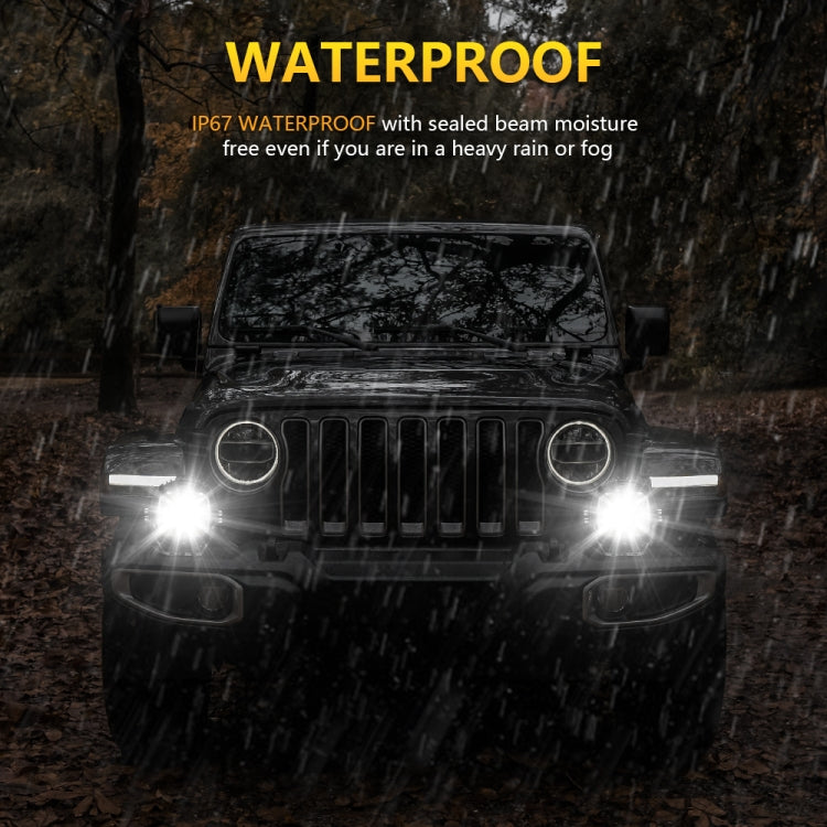 5 inch 29W Three-sided Flashing LED Work Light