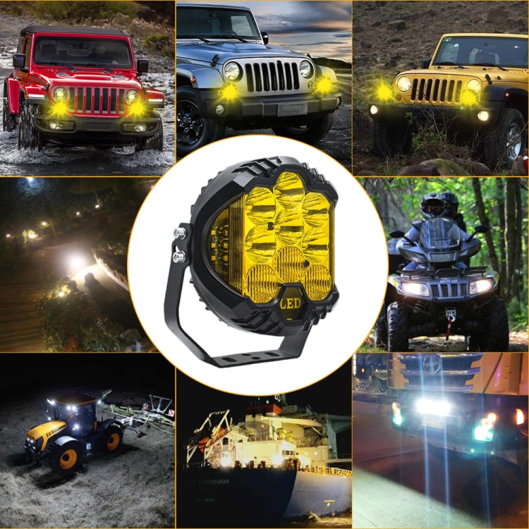 7 inch 31W Three-sided Flashing LED Work Light