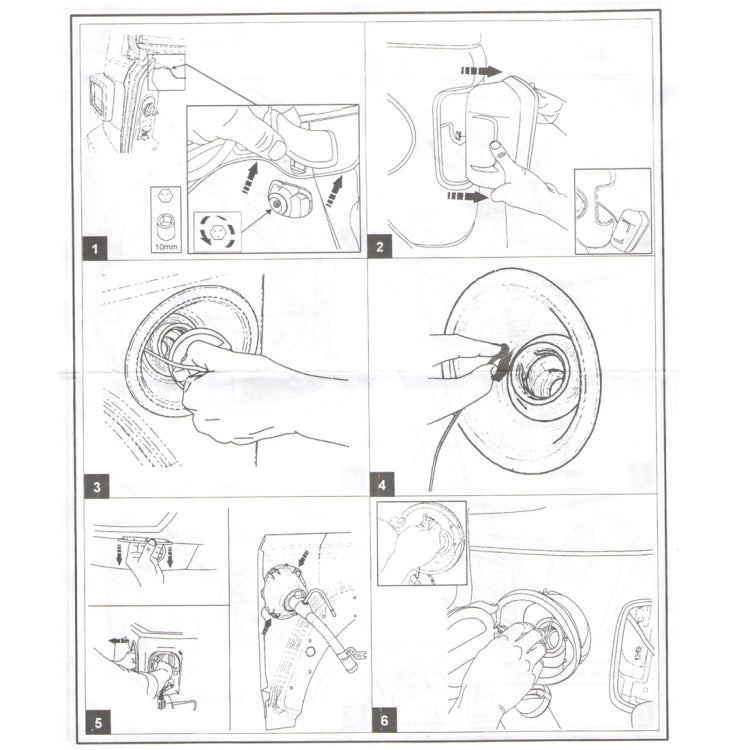 Car Modified Plastic Oil Cap Engine Tank Cover for Jeep Wrangler JL 2018-2019
