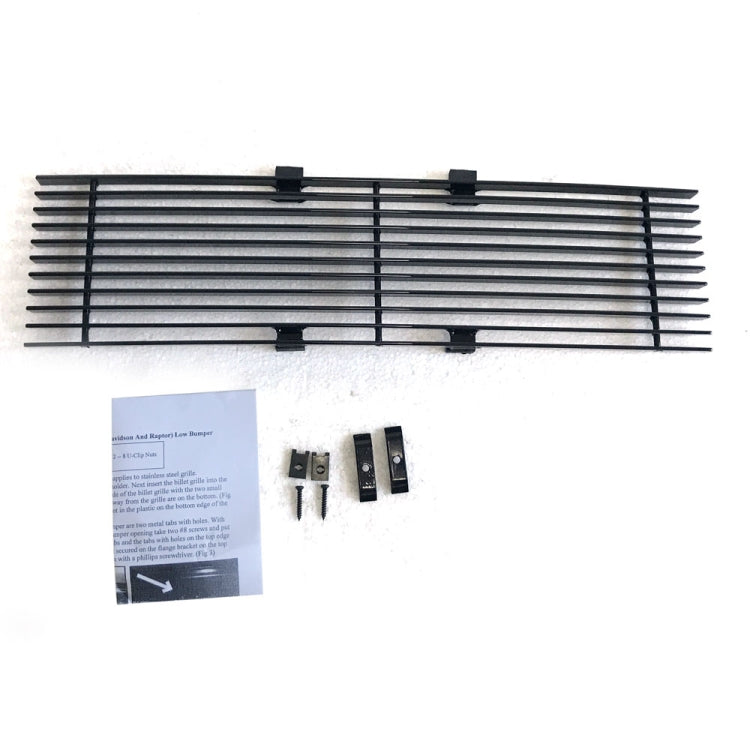 [US Warehouse] Aluminum Car Front Bumper Grille for 2009-2014 Ford F150 F-150 Pickup