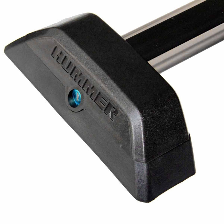 [US Warehouse] 2 PCS Car Roof Rack Cross Luggage Box Travel Luggage Holder for 2006-2010 Hummer H3 H3T