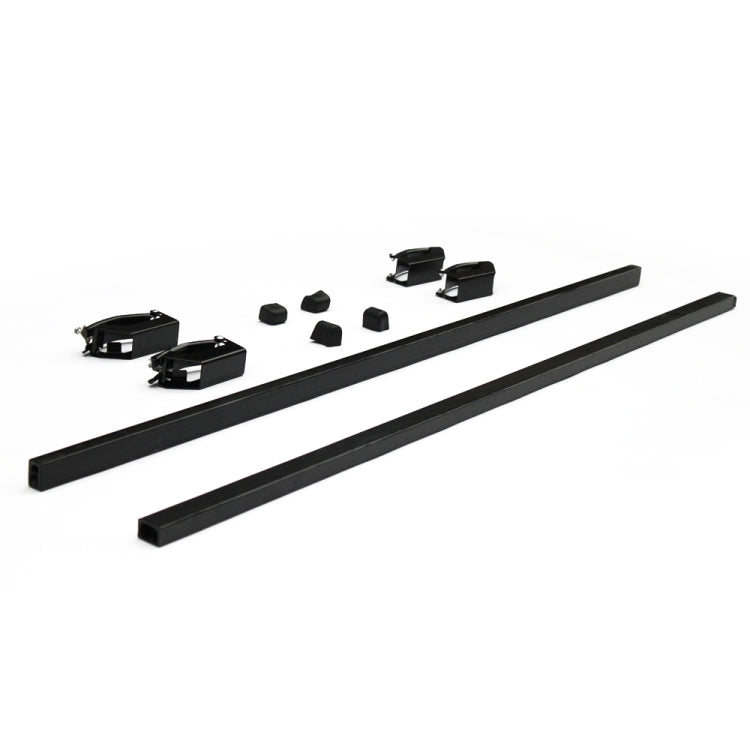 [US Warehouse] 2 PCS Car 48 inch 120cm Roof Rack Cross Luggage Box Travel Luggage Holder with Lock and Key