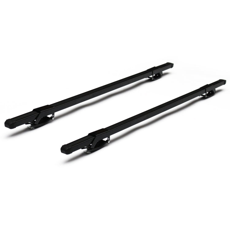 [US Warehouse] 2 PCS Car 48 inch 120cm Roof Rack Cross Luggage Box Travel Luggage Holder with Lock and Key