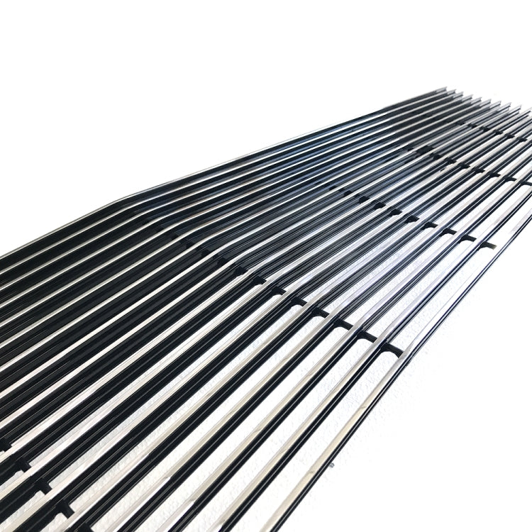 [US Warehouse] Aluminum 4mm Horizontal Cutout Billet Grille for 81-87 Chevrolet Van Suburban C10 C20 K10 K20 K5 Blazer/81-87 Chevrolet/GMC VanduraC1500 C2500 C3500 K1500K2500 K350 Jimmy