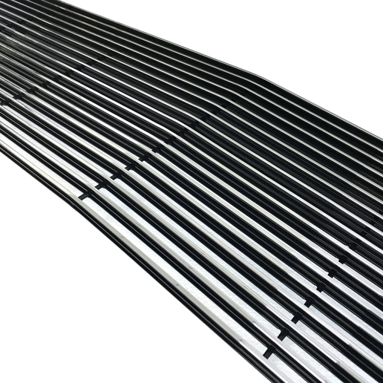 [US Warehouse] Aluminum 4mm Horizontal Cutout Billet Grille for 81-87 Chevrolet Van Suburban C10 C20 K10 K20 K5 Blazer/81-87 Chevrolet/GMC VanduraC1500 C2500 C3500 K1500K2500 K350 Jimmy