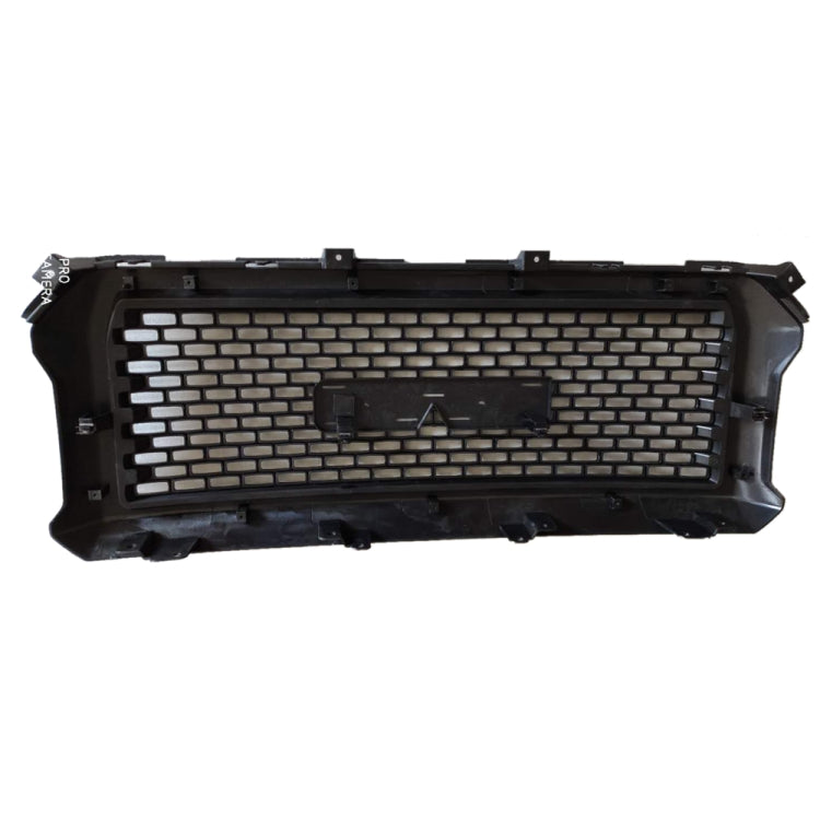 [US Warehouse] Car ABS Chrome Front Bumper Hood Mesh Grille for 2014-2015 GMC Sierra 1500 Denali Style