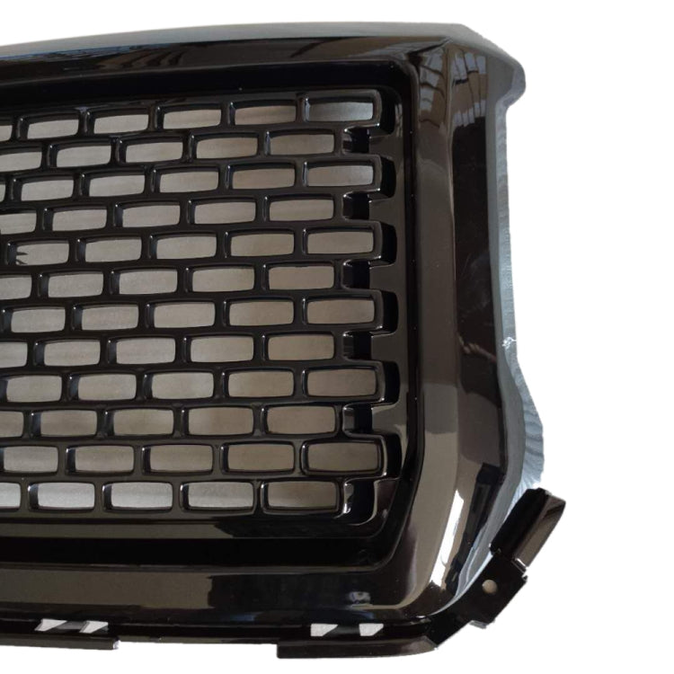 [US Warehouse] Car ABS Chrome Front Bumper Hood Mesh Grille for 2014-2015 GMC Sierra 1500 Denali Style