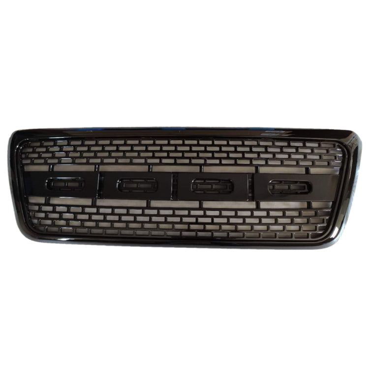 [US Warehouse] Car ABS Front Bumper Hood Mesh Grille for 2004-2008 Ford F150 Raptor Style