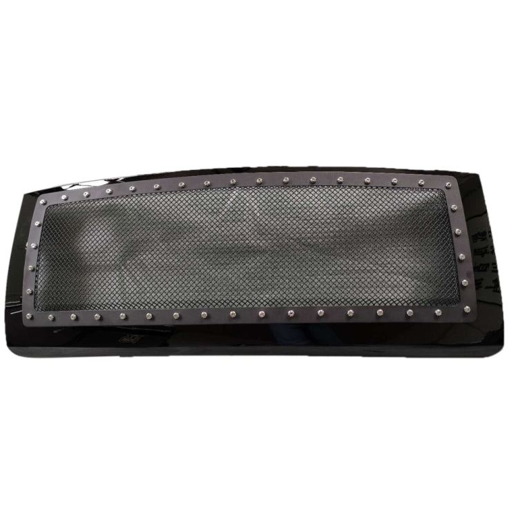 [US Warehouse] Car ABS Front Bumper Hood Mesh Grille with Rivet for 2009-2014 Ford F150