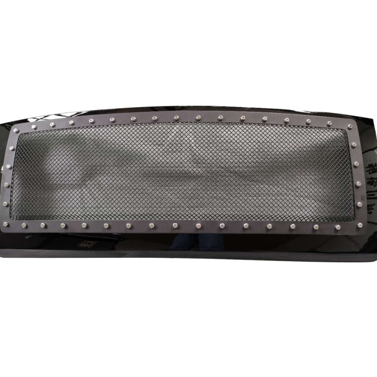 [US Warehouse] Car ABS Front Bumper Hood Mesh Grille with Rivet for 2009-2014 Ford F150