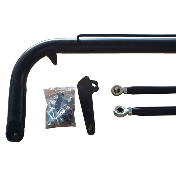 [US Warehouse] Car Stainless Steel Seat Guard Rod, Black