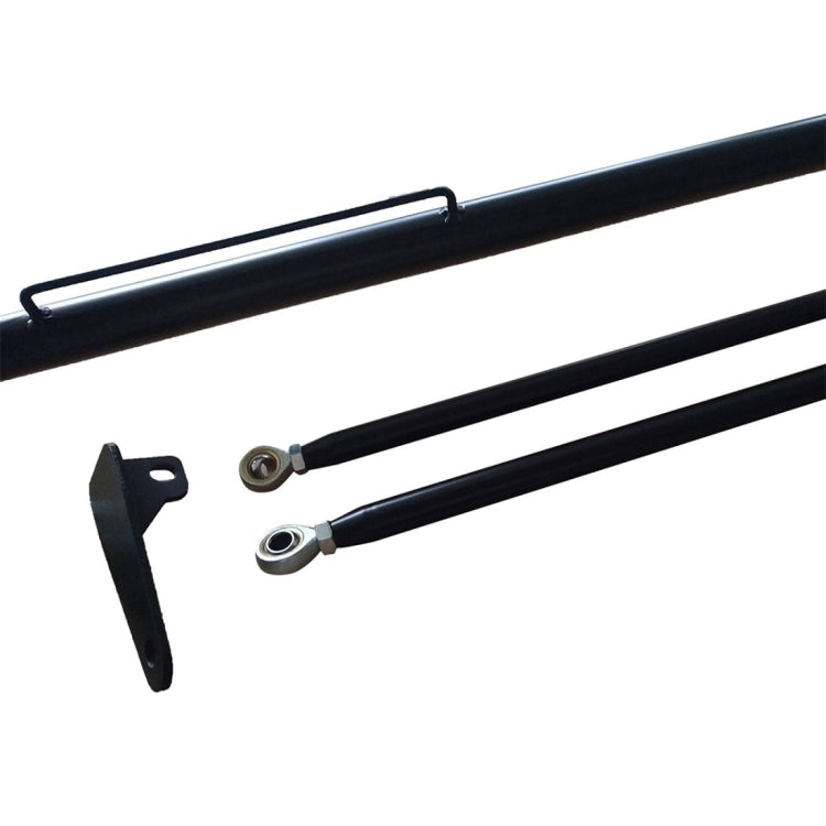 [US Warehouse] Car Stainless Steel Seat Guard Rod, Black