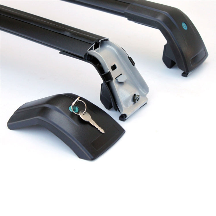 [US Warehouse] 2 PCS Car Roof Rack Cross Luggage Box Travel Luggage Holder for 2015-2019 KIA Sorento