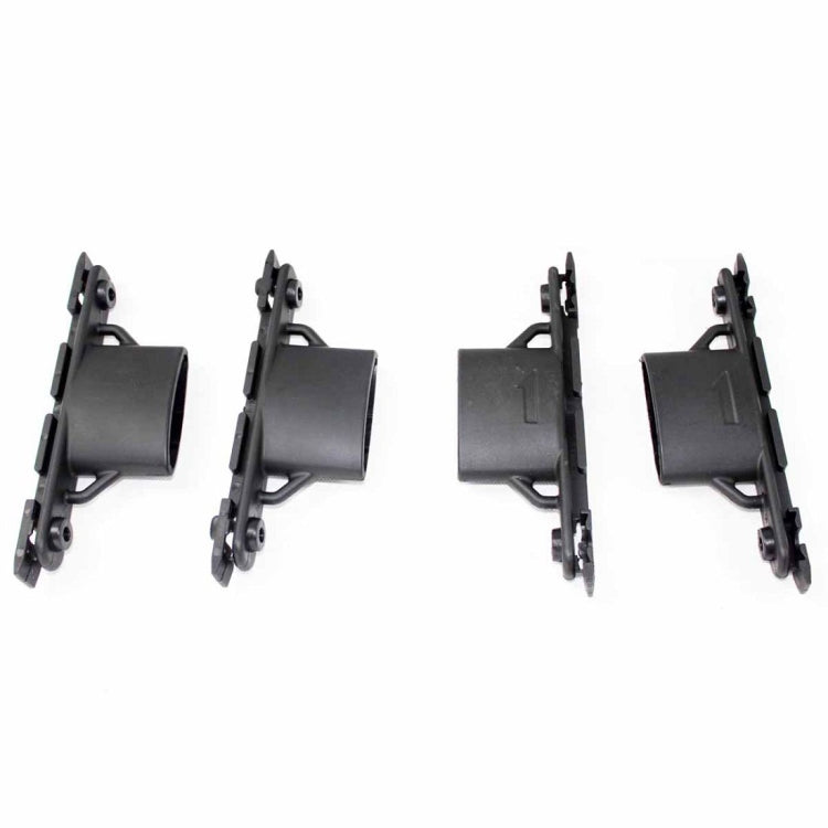 [US Warehouse] 2 PCS Car Roof Rack Cross Luggage Box Travel Luggage Holder for 2008-2013 Toyota Highlander