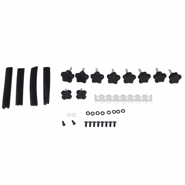 [US Warehouse] 2 PCS Car Roof Rack Cross Luggage Box Travel Luggage Holder for 2008-2013 Toyota Highlander