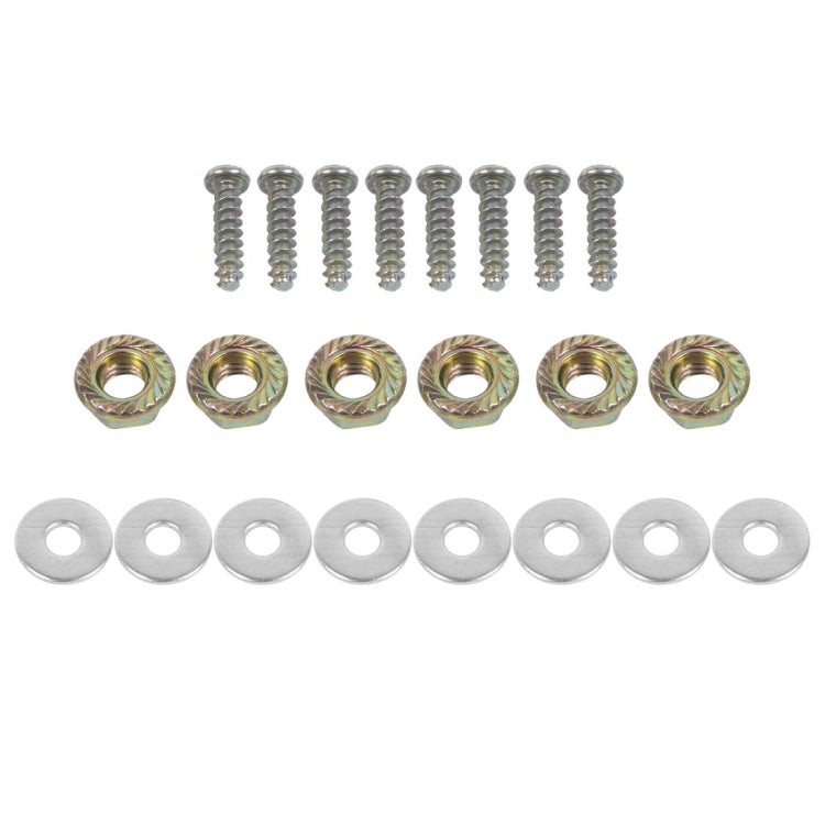 [US Warehouse] ABS Stainless Steel Coating Car Front Bumper Grille for 2004-2008 Ford F-150