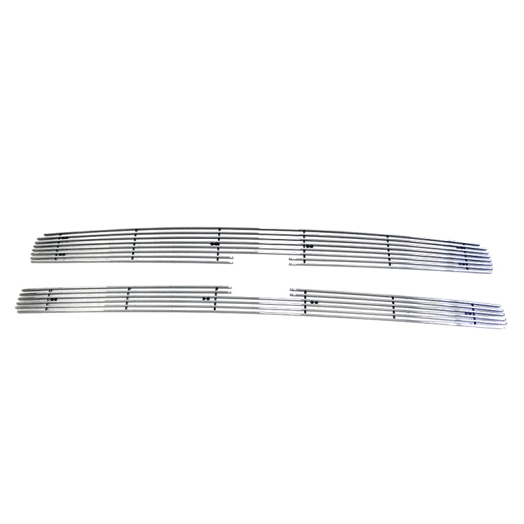 [US Warehouse] 2 PCS Car 4mm Horizontal Overlay Billet Grilles  for 2007-2013 Chevrolet Silverado 1500