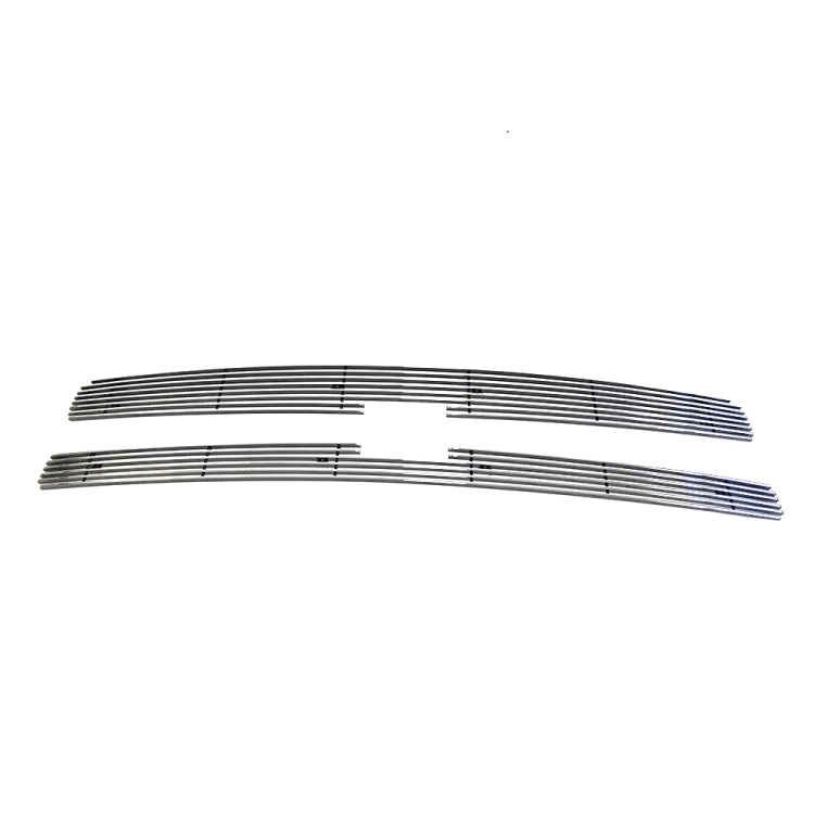 [US Warehouse] 2 PCS Car 4mm Horizontal Overlay Billet Grilles  for 2007-2013 Chevrolet Silverado 1500