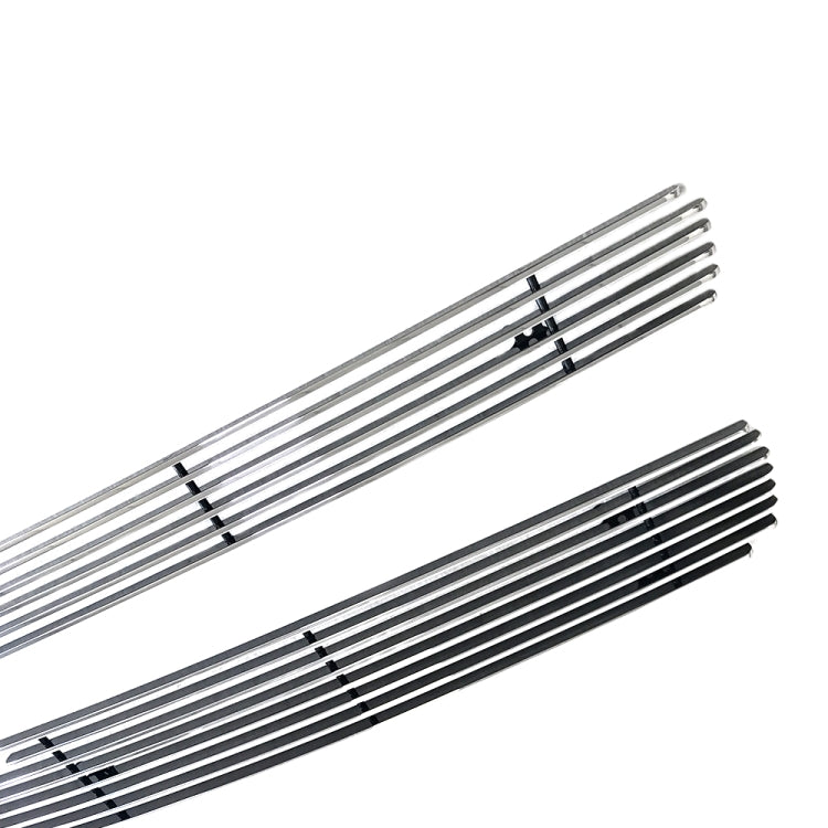 [US Warehouse] 2 PCS Car 4mm Horizontal Overlay Billet Grilles  for 2007-2013 Chevrolet Silverado 1500