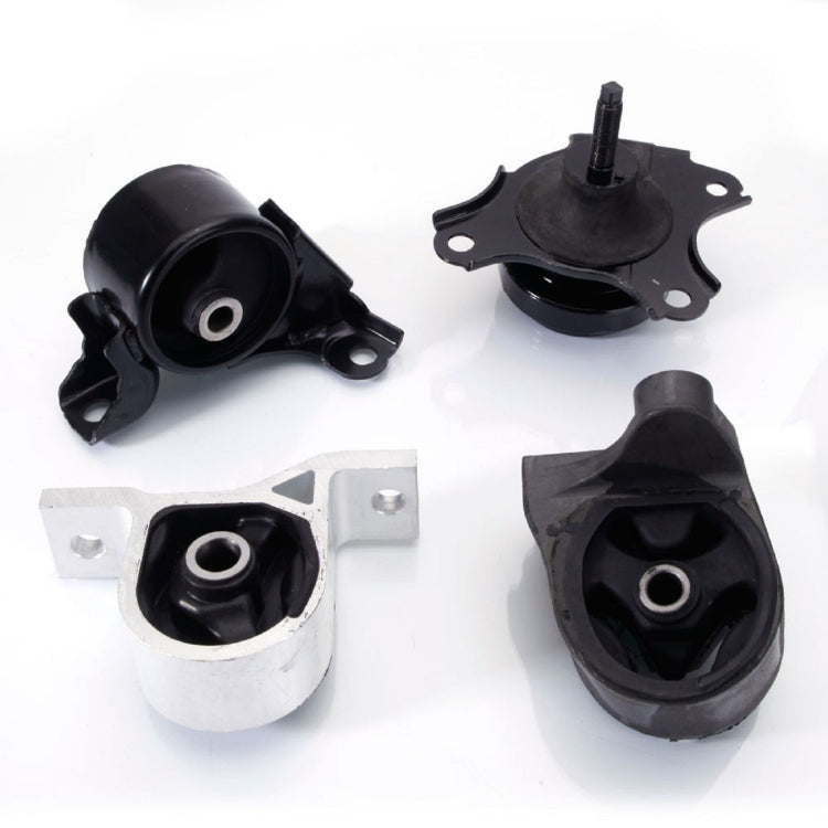 [US Warehouse] 4 PCS Car Engine Motor Mount 1.7L Essential Chassis Fittings for Honda Civic 2001-2005 A6695 / A6588 / A6591 / A4511
