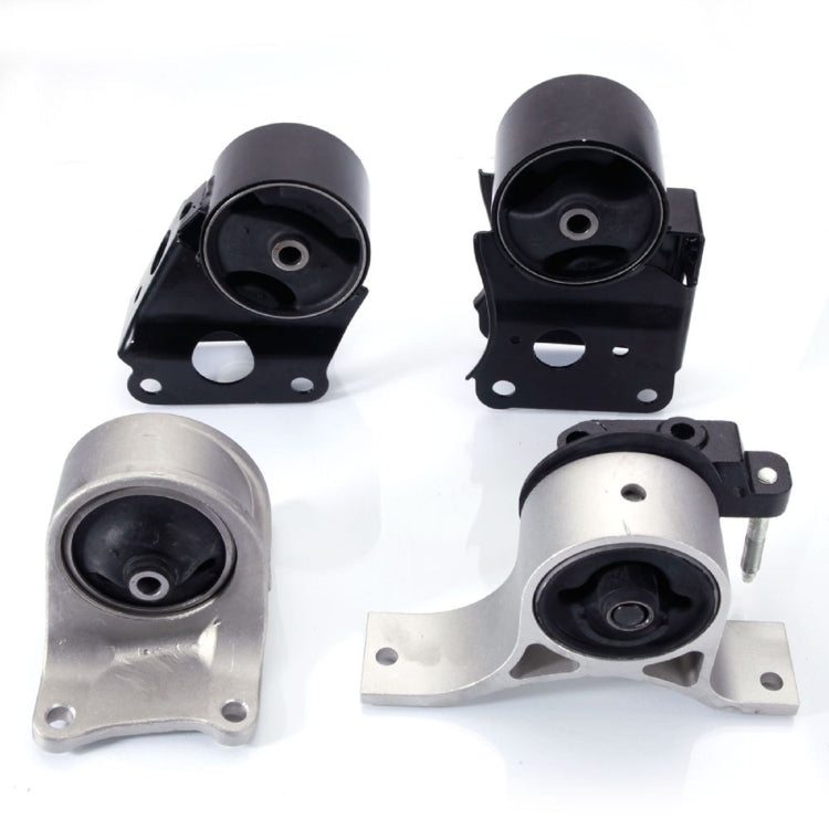 [US Warehouse] 4 PCS Car Engine Motor Mount 2.5L Essential Chassis Fittings for Nissan Teana 2002-2006 A7340 / A7341 / A7342 / A7343