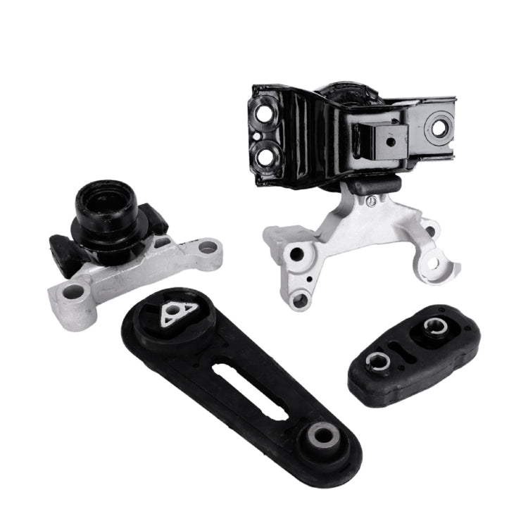 [US Warehouse] 4 PCS Car Engine Motor & Trans Mount Set for Nissan Sentra 2.0L 2007-2011 A4348HY / A4318 / A4345 / A4346