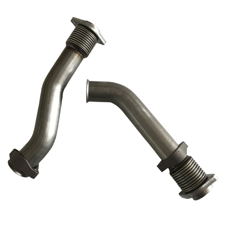 [US Warehouse] Exhaust Pipe Kit with Gasket for Ford 7.3L Powerstroke Derv Turbo 1999.5-2003