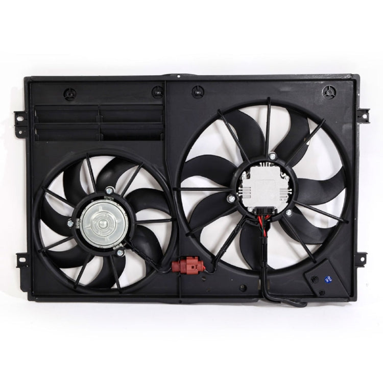 [US Warehouse] Car Plastic Heat Dissipation Radiator Cooling Fan for Audi / Volkswagen VW3117106