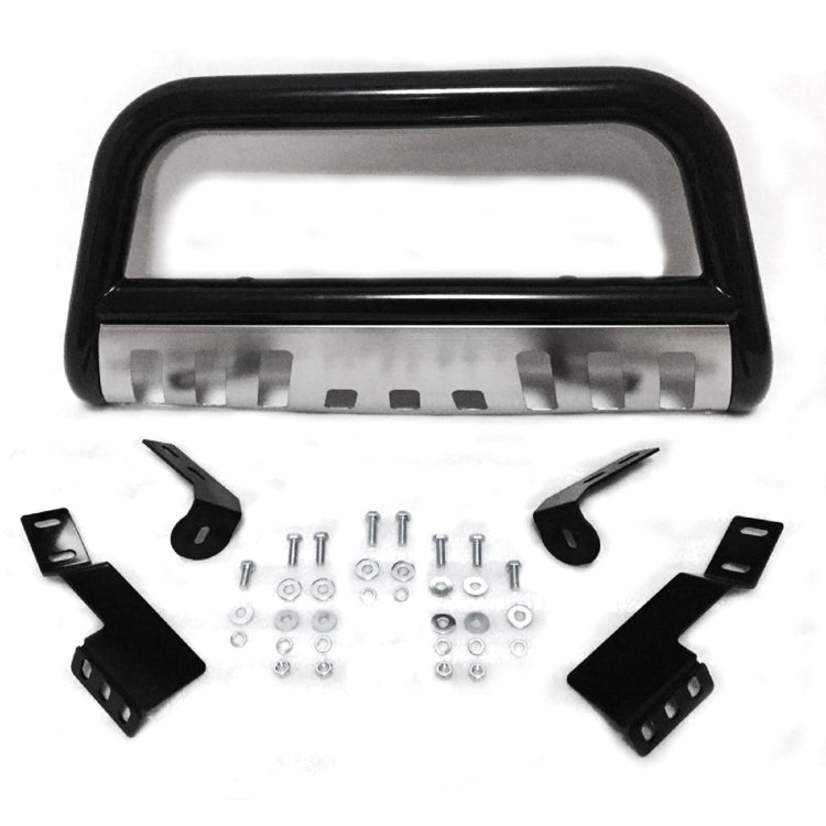 [US Warehouse] Car Powder Coated Steel Front Bumper Grille Guard for Toyota Tundra 1999-2006 / Sequoia 2001-2007