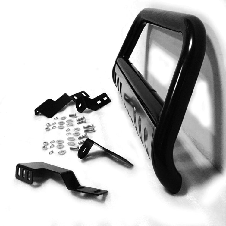 [US Warehouse] Car Powder Coated Steel Front Bumper Grille Guard for Toyota Tundra 1999-2006 / Sequoia 2001-2007