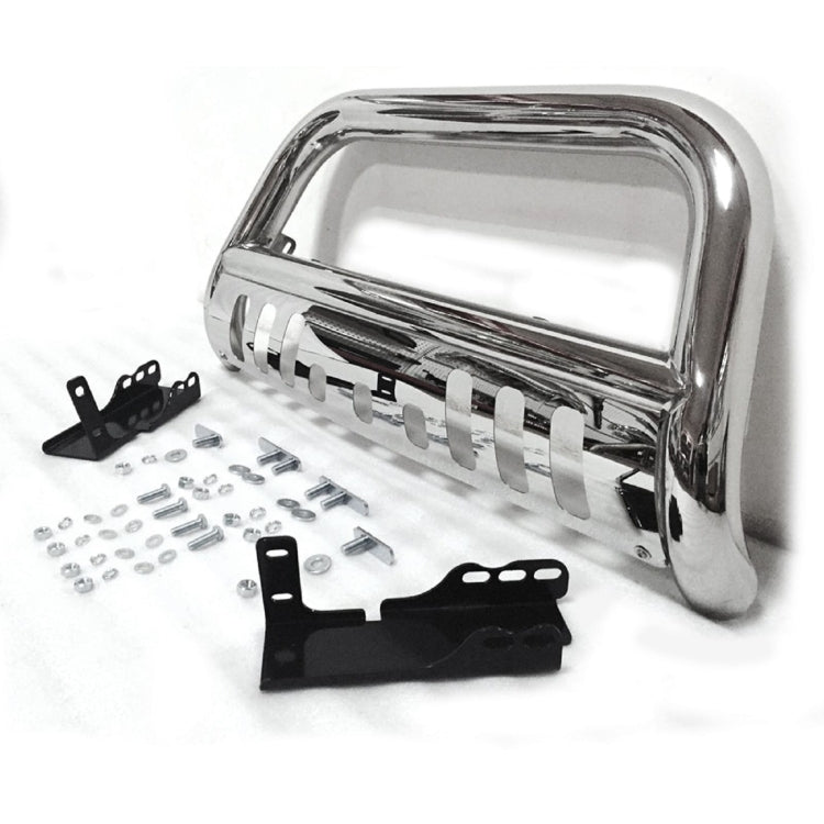 [US Warehouse] Car Steel Front Bumper Grille Guard for GMC / Chevrolet Chrome