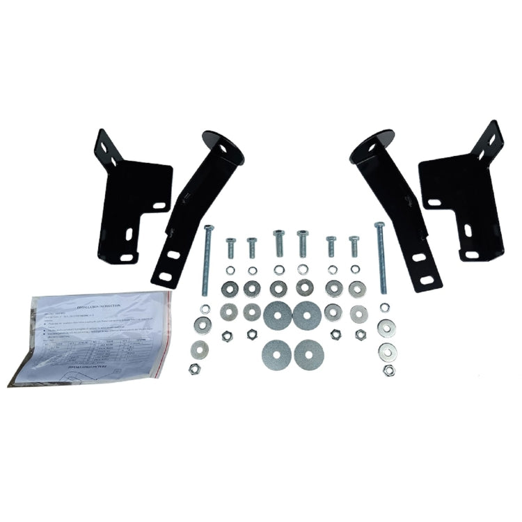 [US Warehouse] Car 3 inch Stainless Steel Front Bumper Grille Guard for Toyota Tacoma 2016-2018